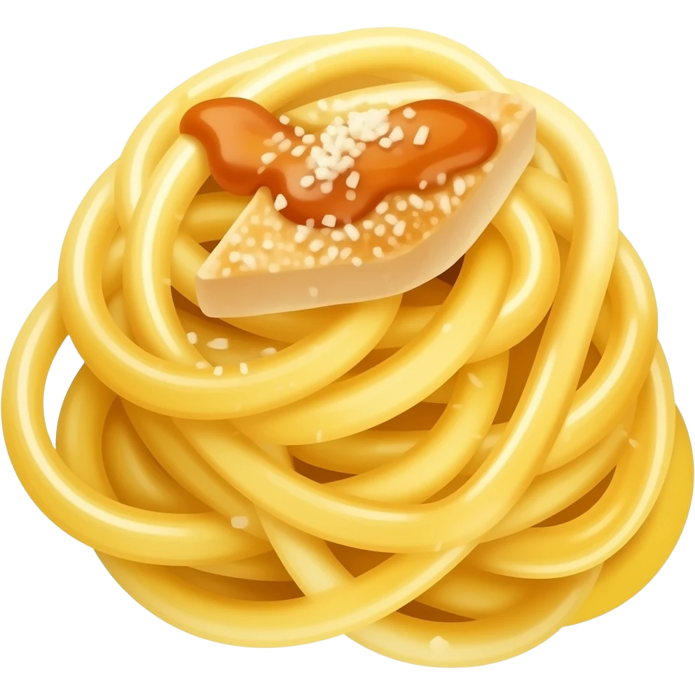 Chicken alfredo pasta emoji