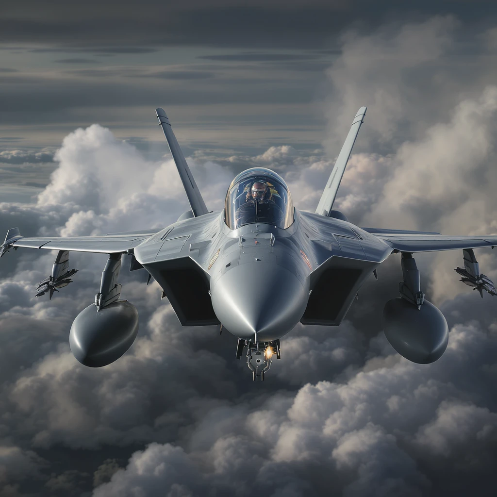 realistic military style fighter jet emoji