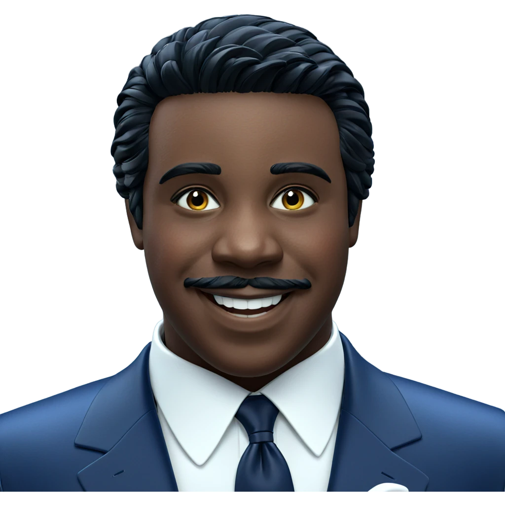 smiling boy in formal attire emoji