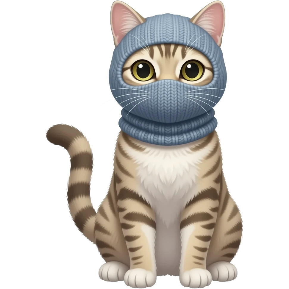 Cat in Balacklava emoji
