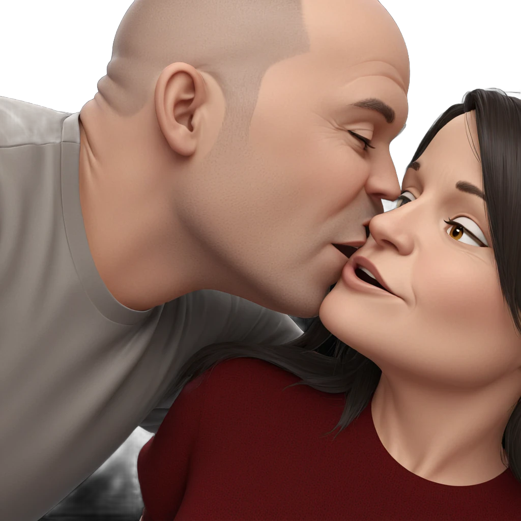 tender kiss between two souls emoji