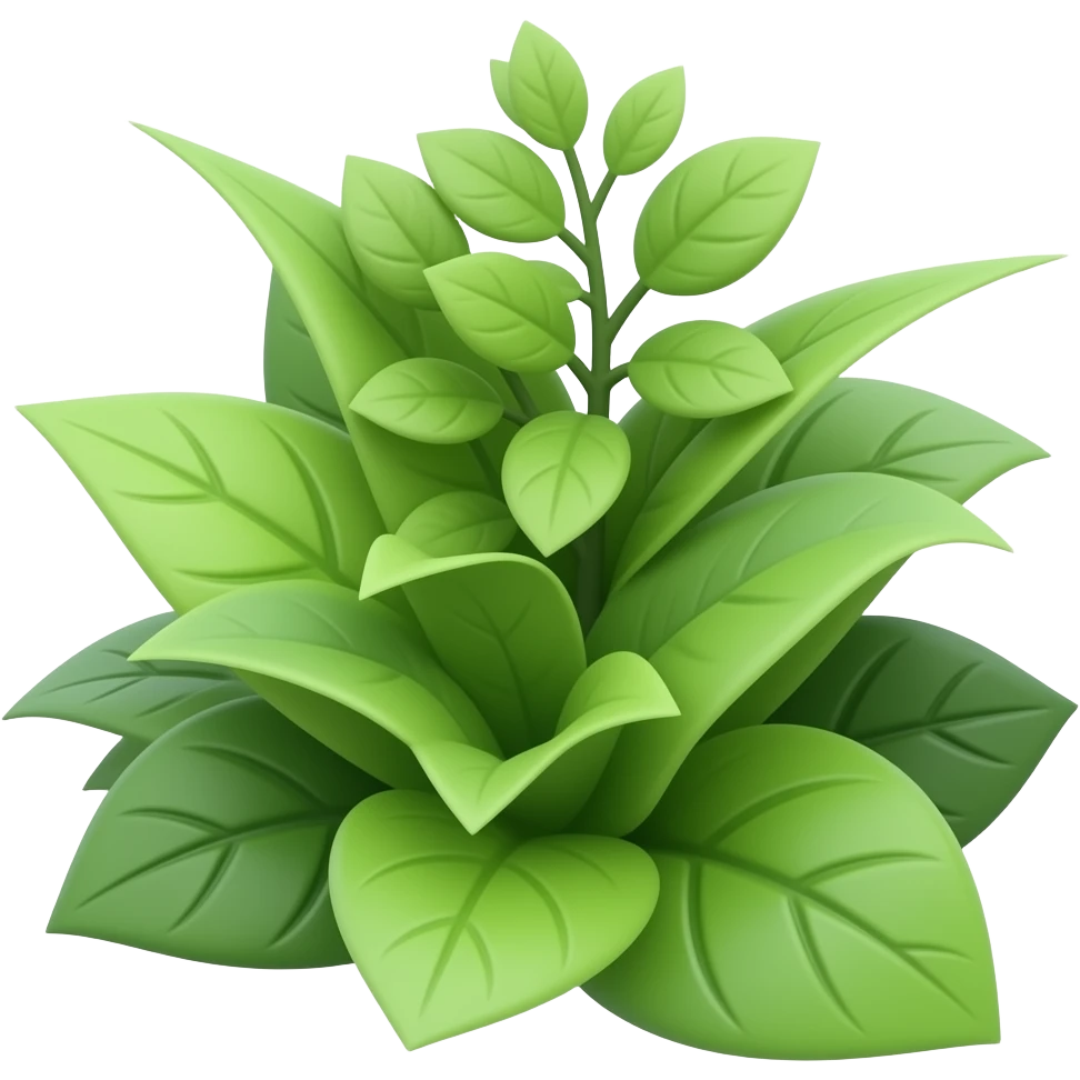 green plant reports emoji