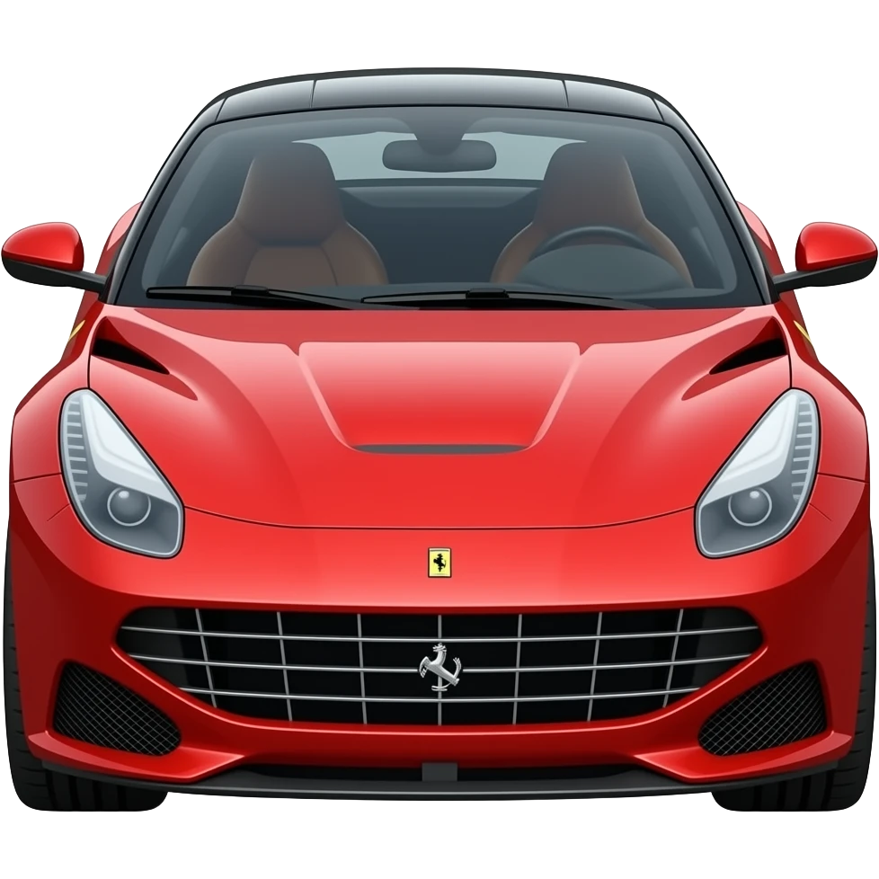 Mobil ferrari emoji