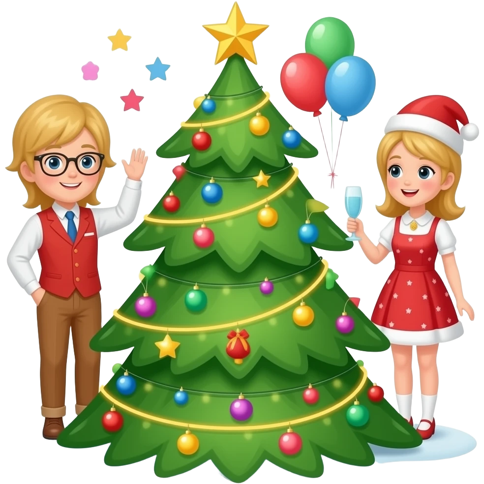 fête nouvel an emoji