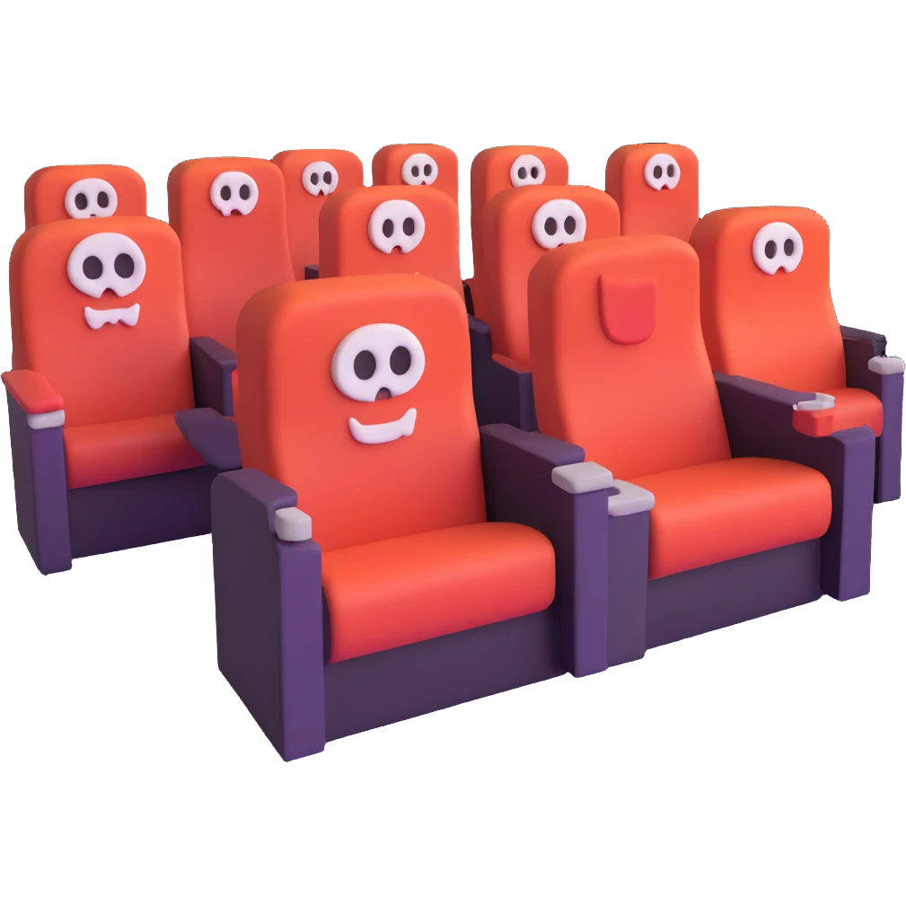 haunted cinema emoji
