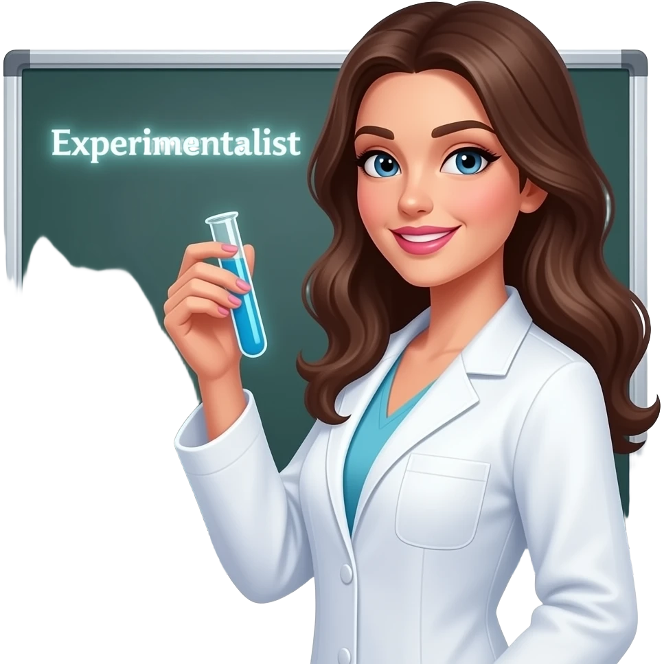 make a naughty sexual and seductive that just says the word "Experimentalist" emoji