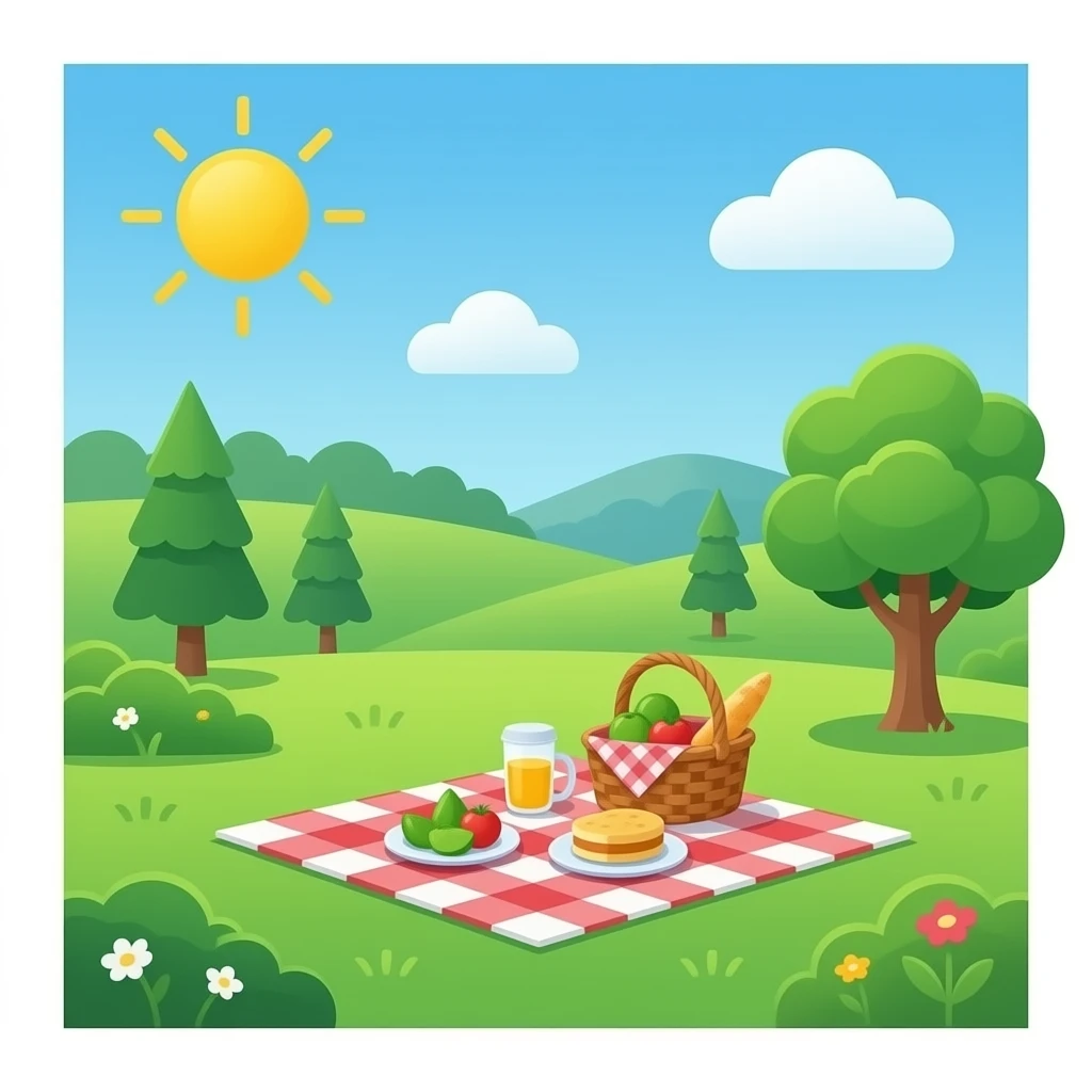 picnic green emoji