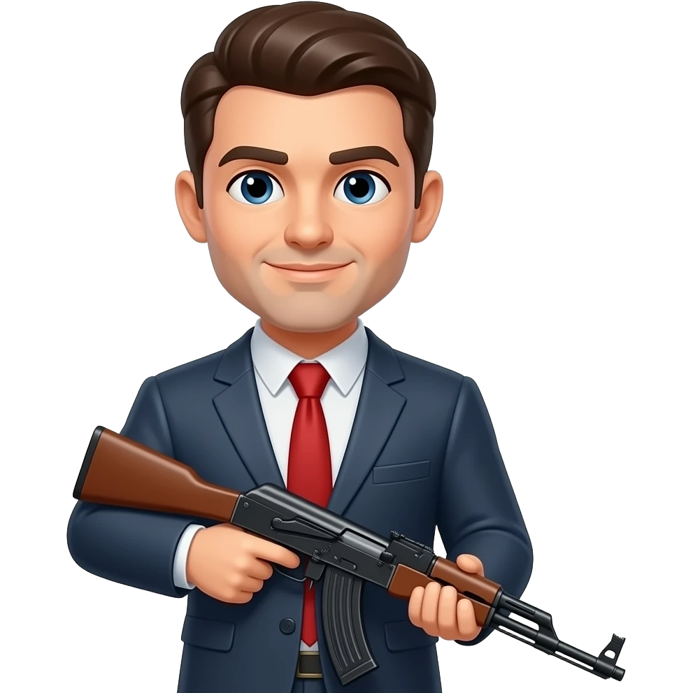 Hombre con rifle emoji