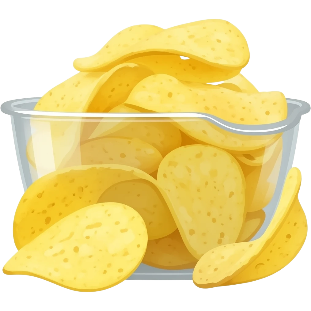 potato chips emoji