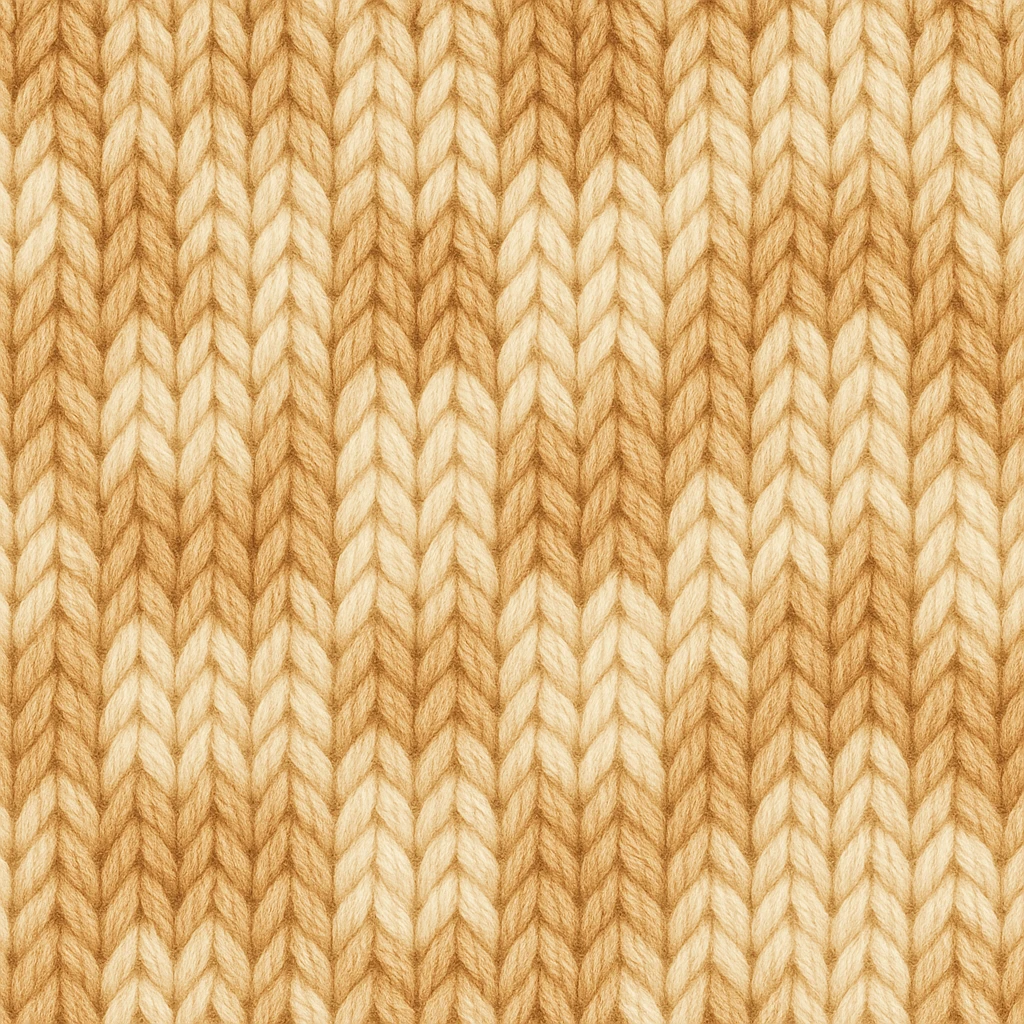 knitted sweater texture, seamless pattern, warm beige and cream tones, cozy autumn background, soft fabric style emoji