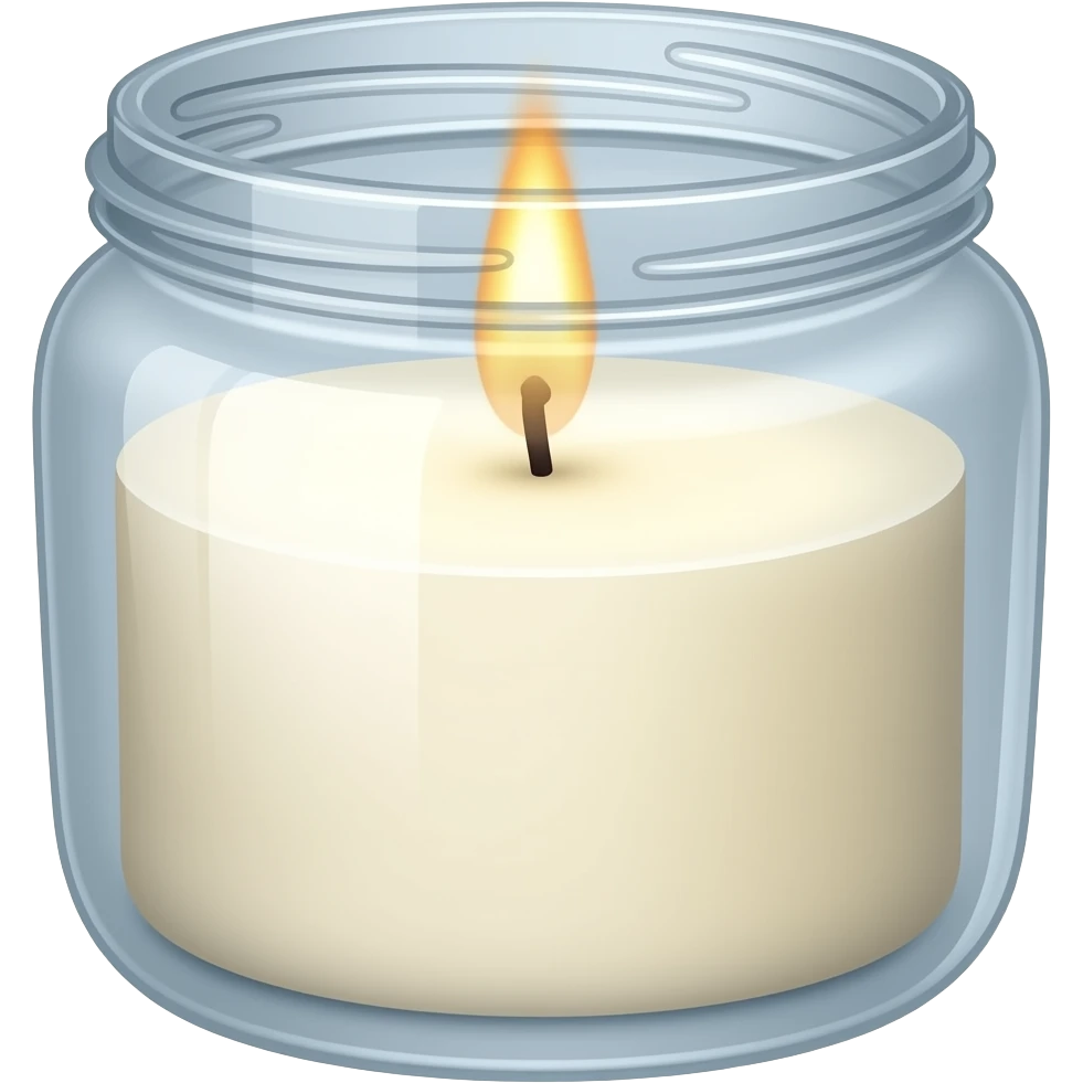 candle in jar emoji