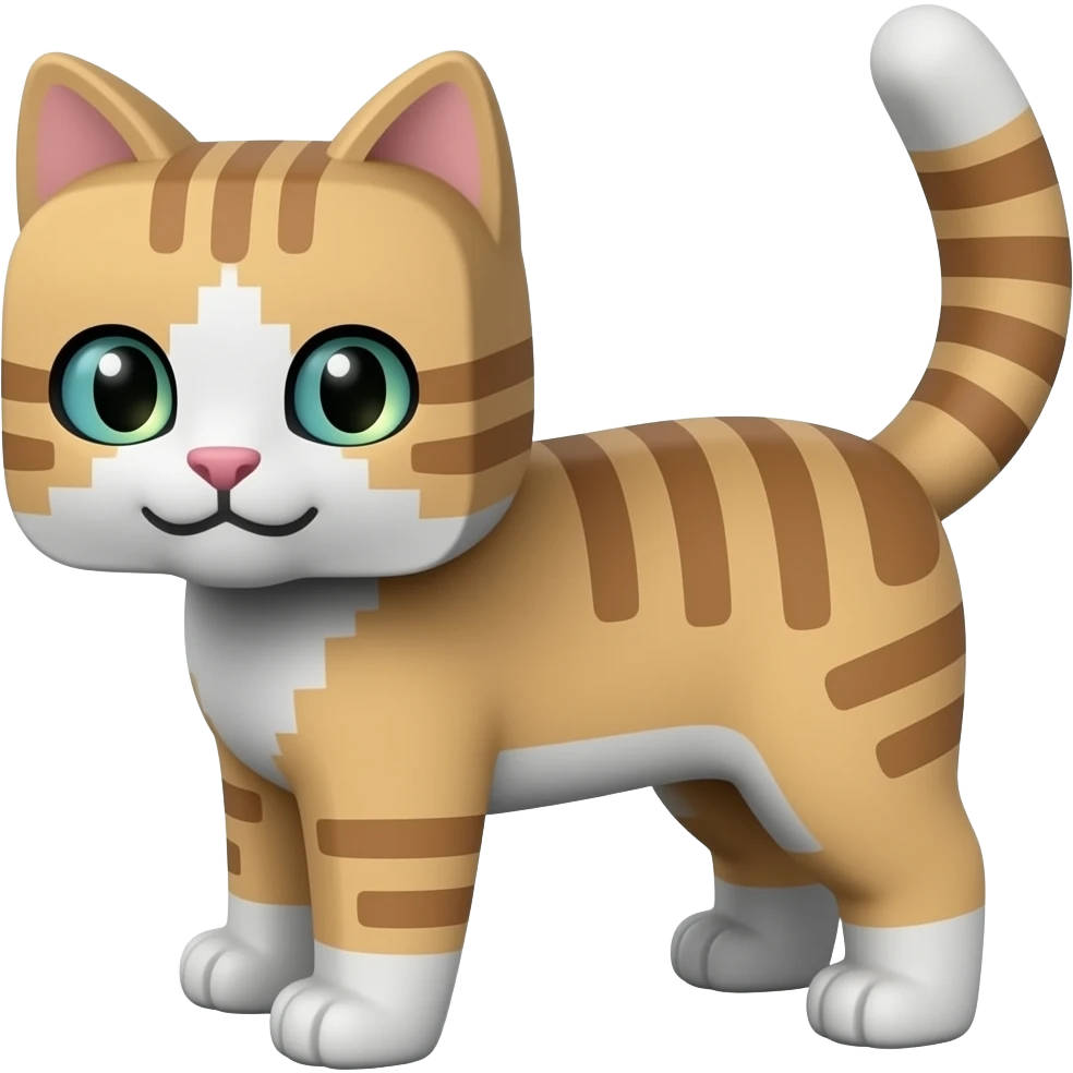 Minecraft cat emoji