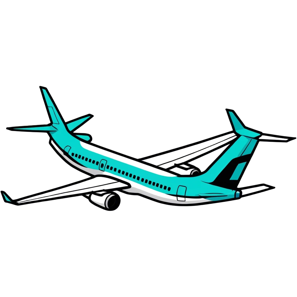 Boeing airplane emoji