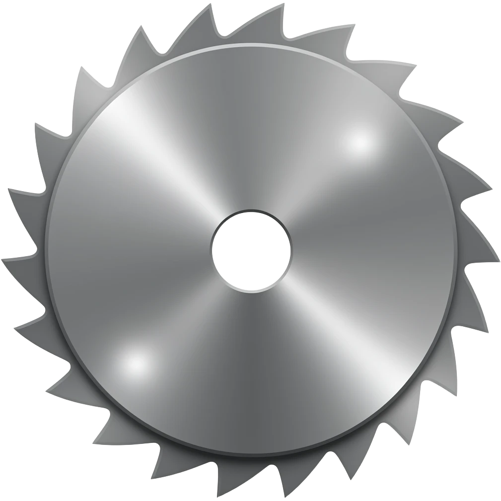 Saw blade emoji