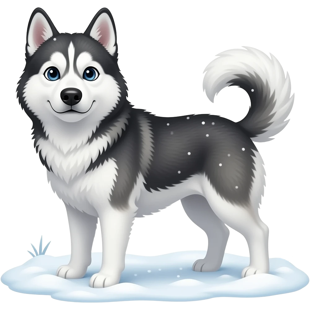 husky emoji