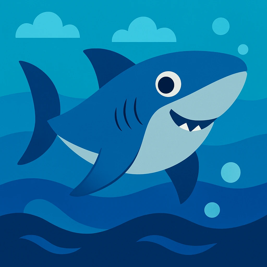 Shark emoji