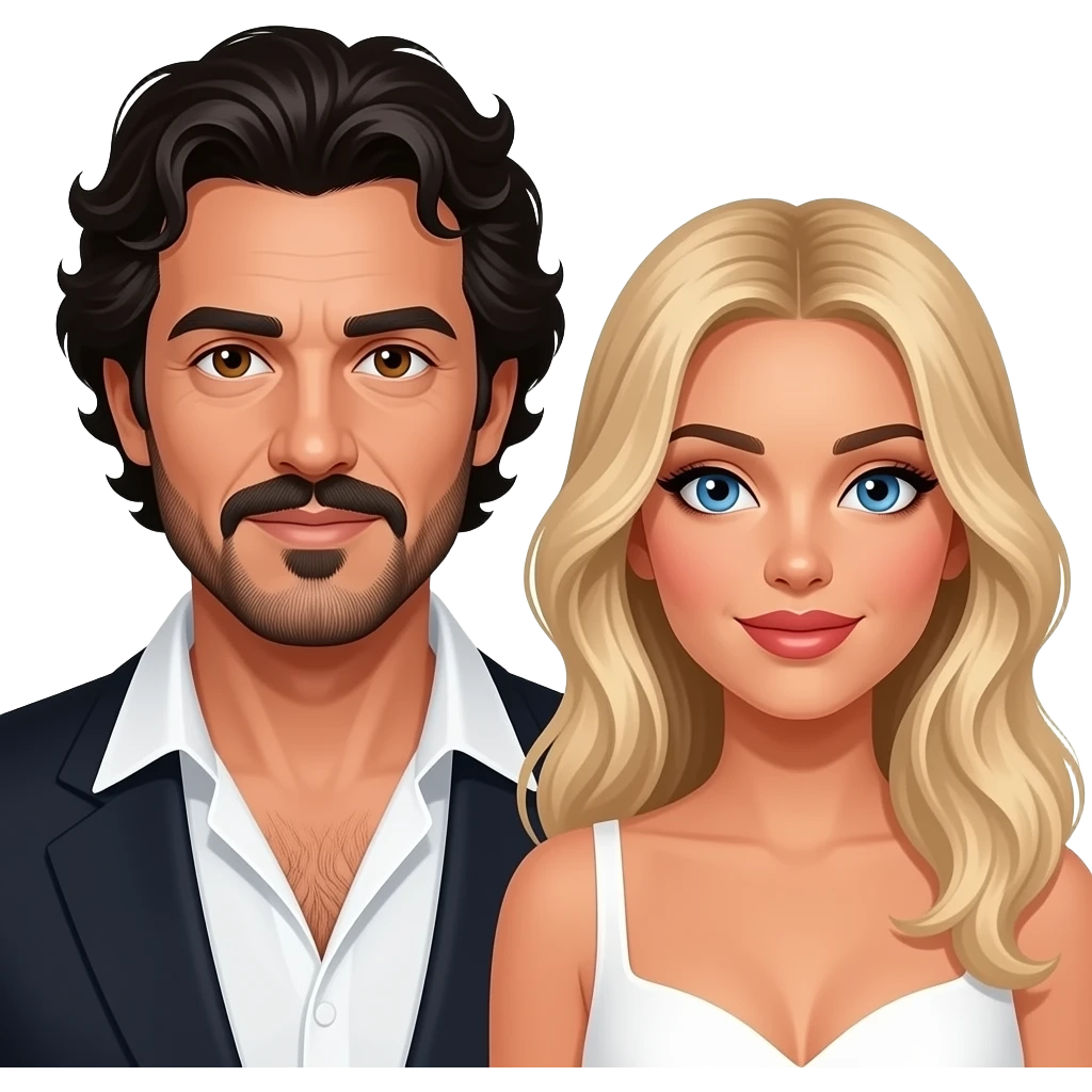 young hugh hefner  with 1 beautiful blonde with blue eyes and 1 latina brunette with brown eyes next to me 2 GIRLS NEXT TO ME and make hugh hefner look arab with a goatee and moustache and hairy features and wavy hair and handsome and brown eyes and black hair AND ANOTHER LATINA GIRL NEXT TO ME emoji