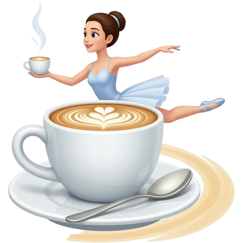Ballerina cappucina emoji