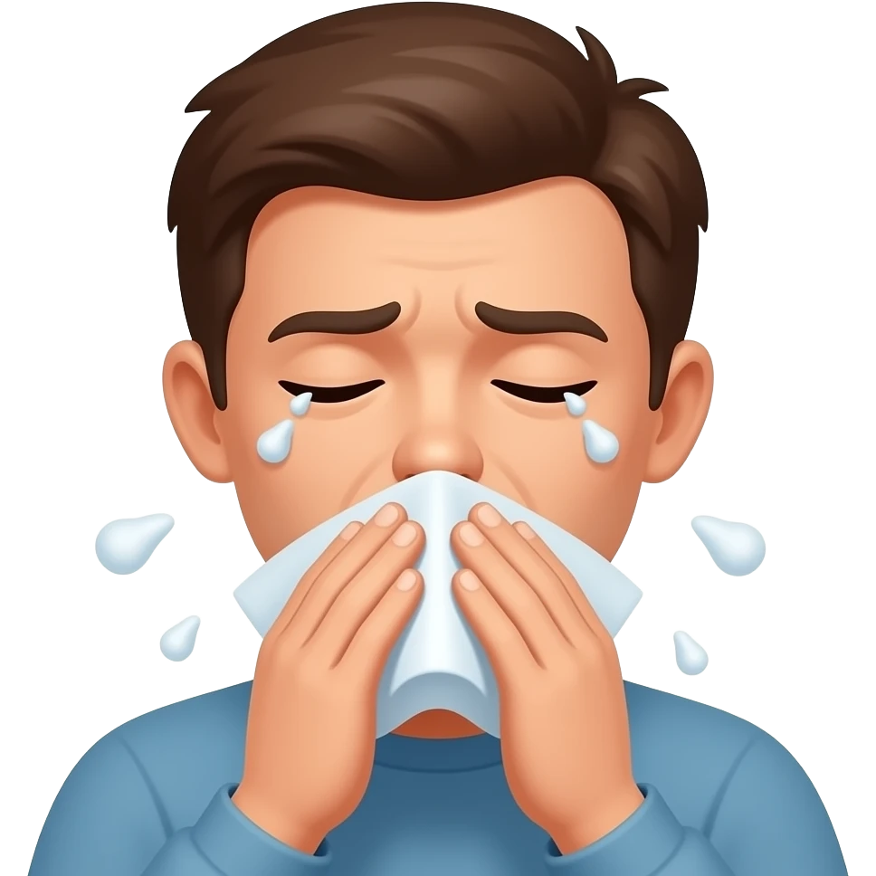 spring allergy emoji