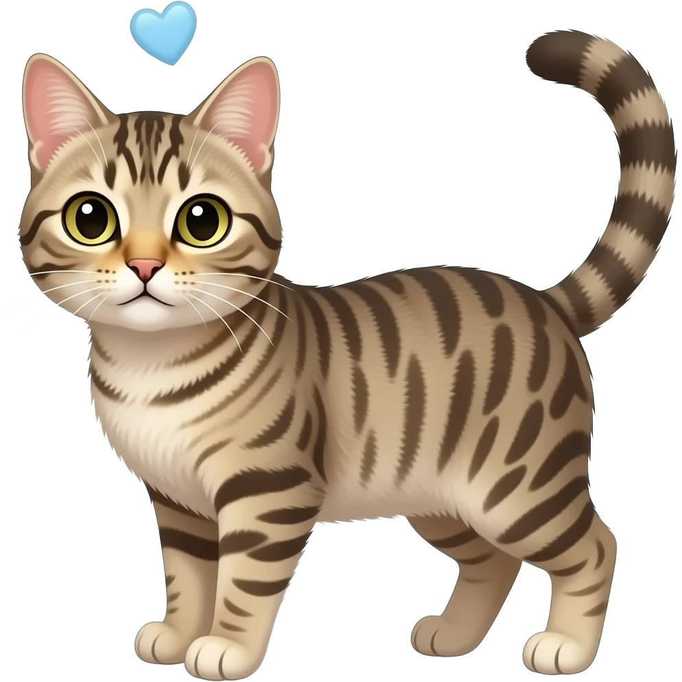 kitty full of🩵 emoji