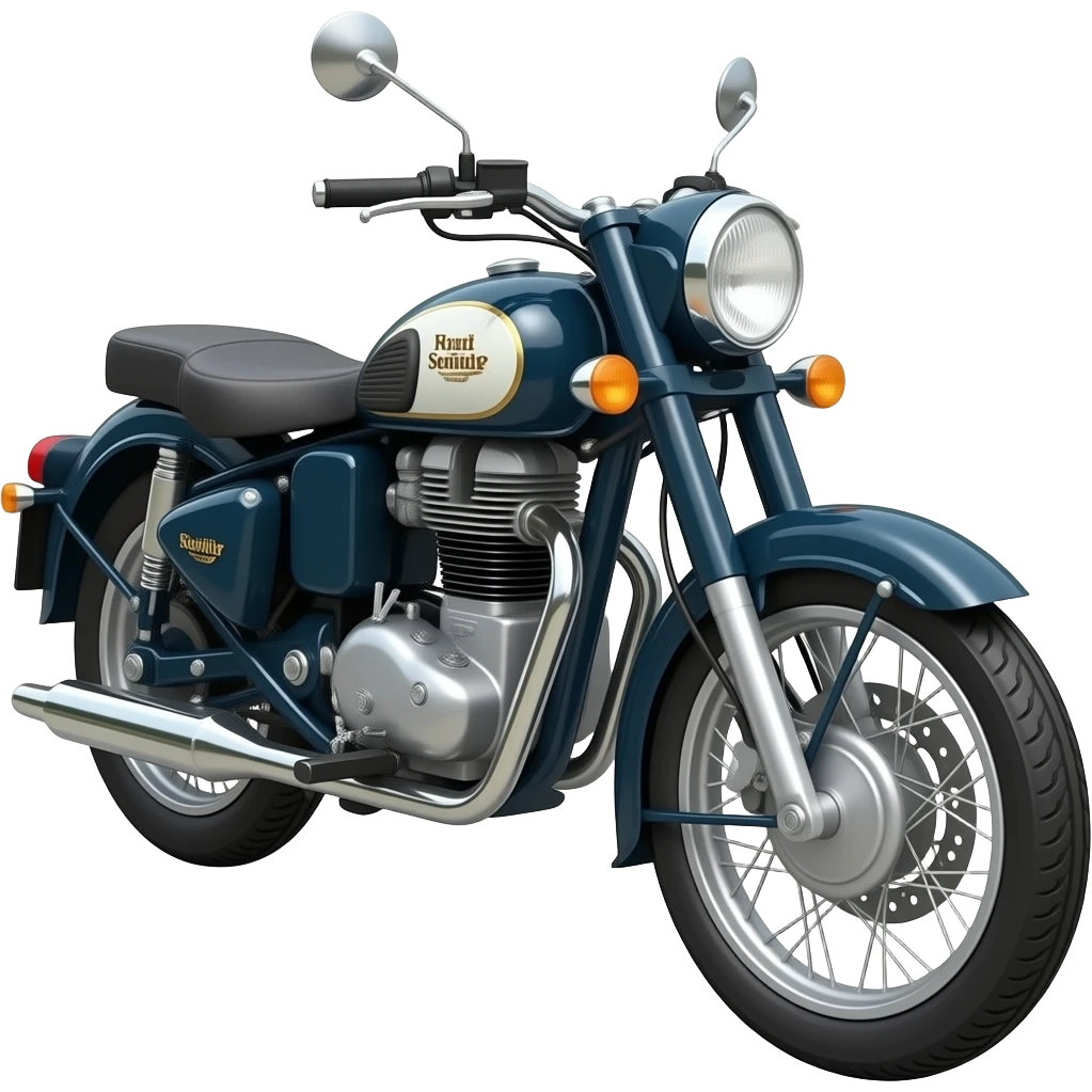 Royal Enfield classic emoji