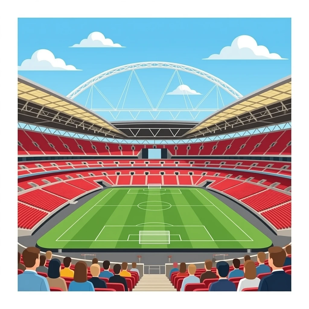 Wembley with people in it emoji