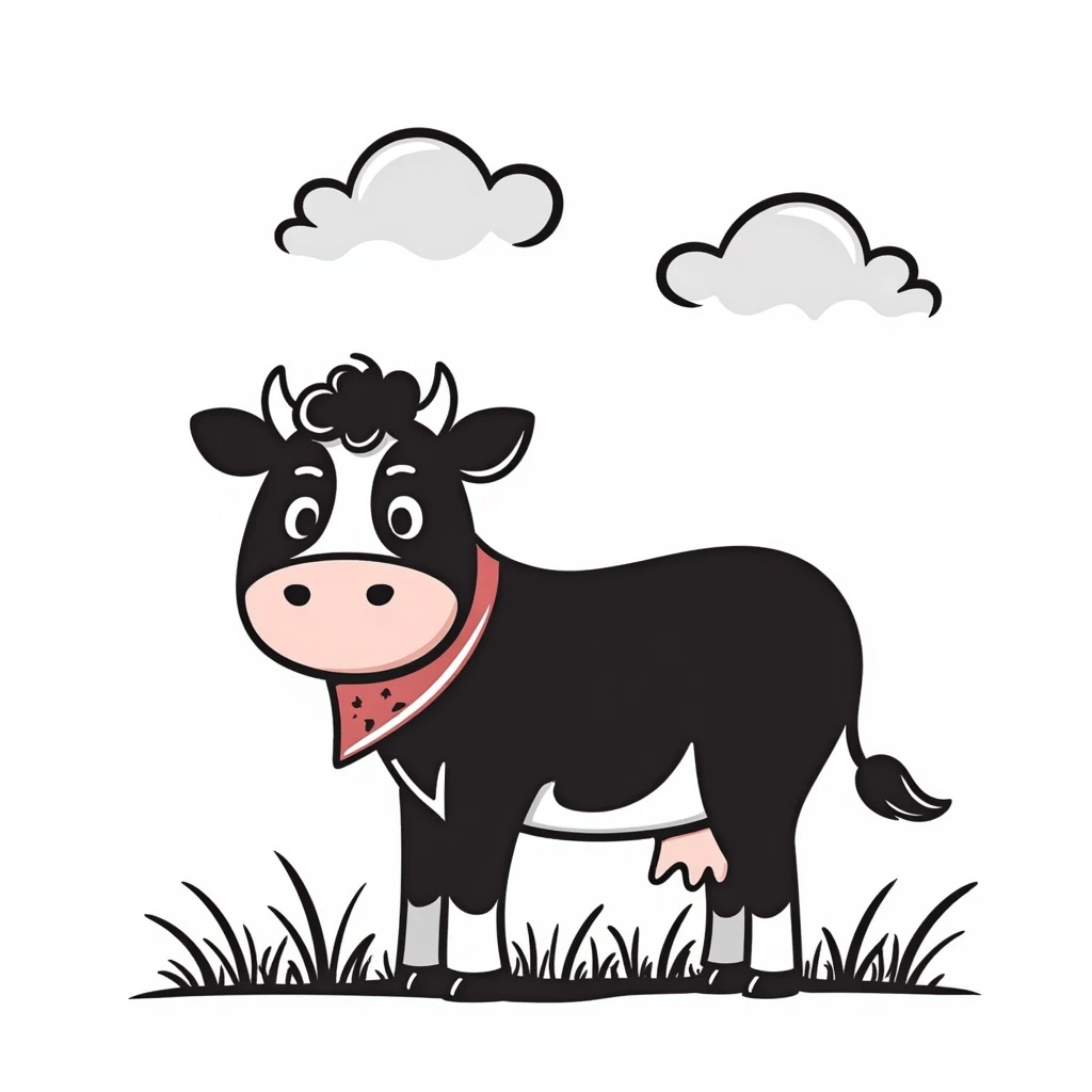 Cow emoji