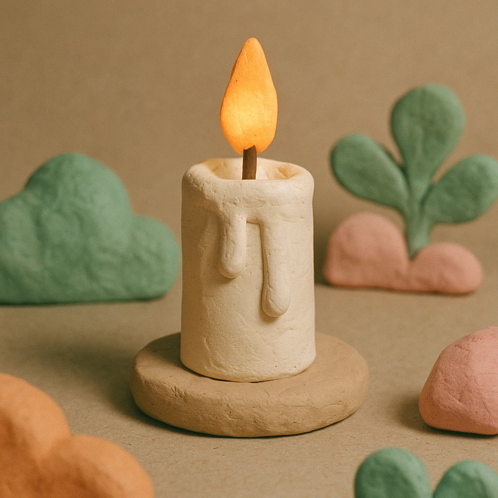 white candle emoji