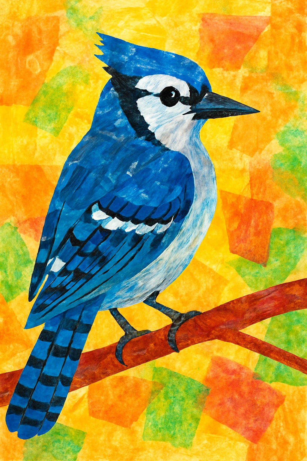 Eric carle blue jay emoji