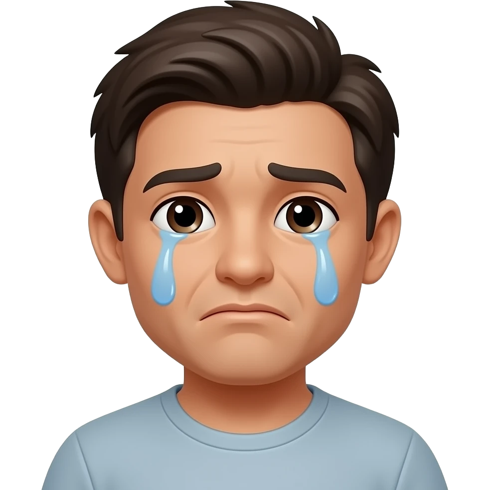 Ağlayan emoji emoji
