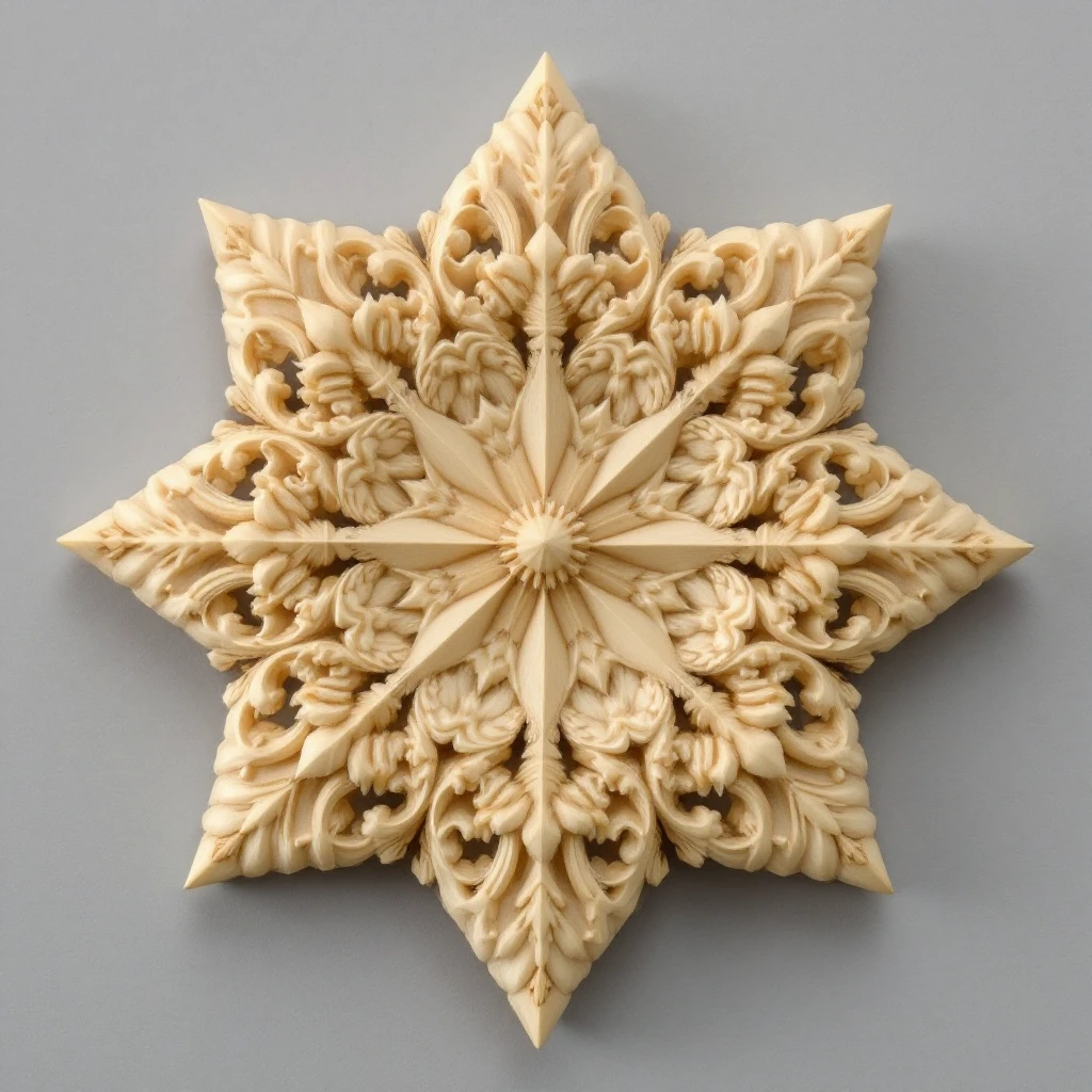 star carved from ivory emoji