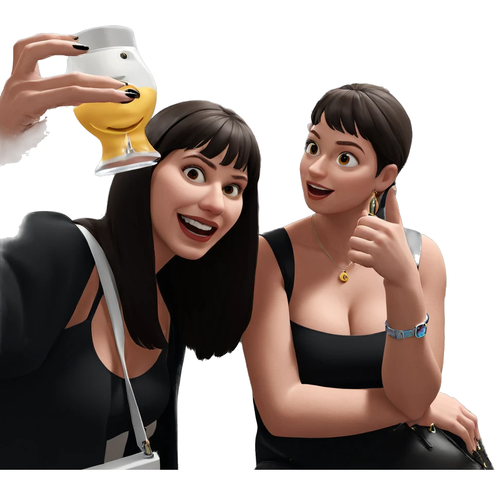 girls night out vibes emoji