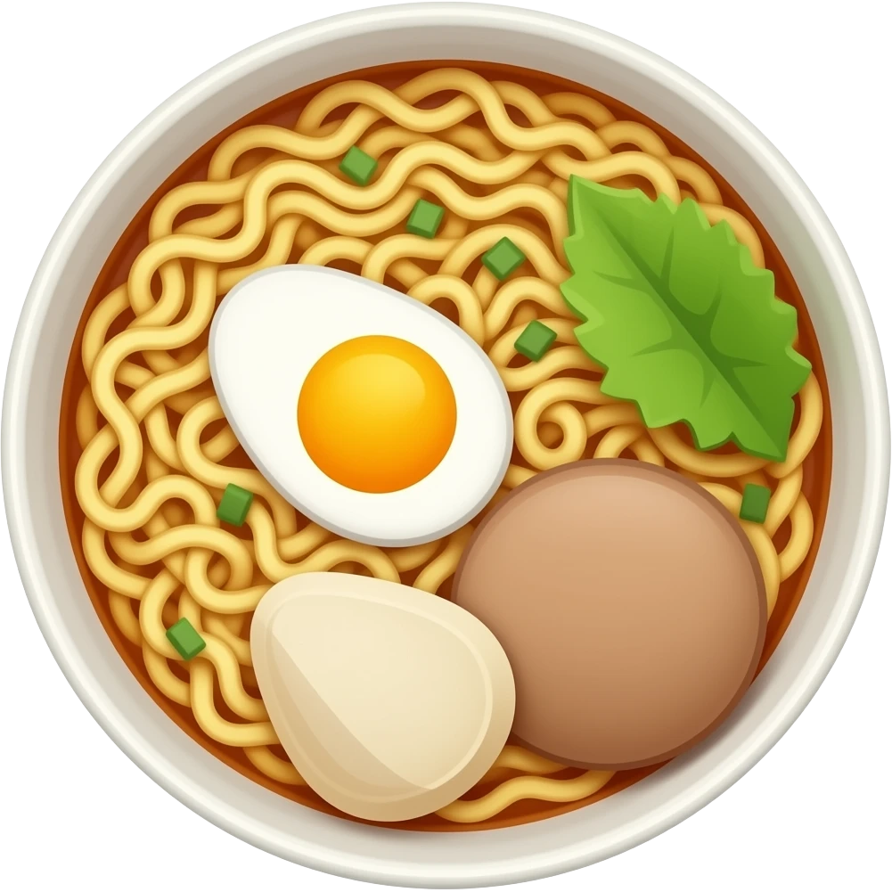 Instant ramen emoji