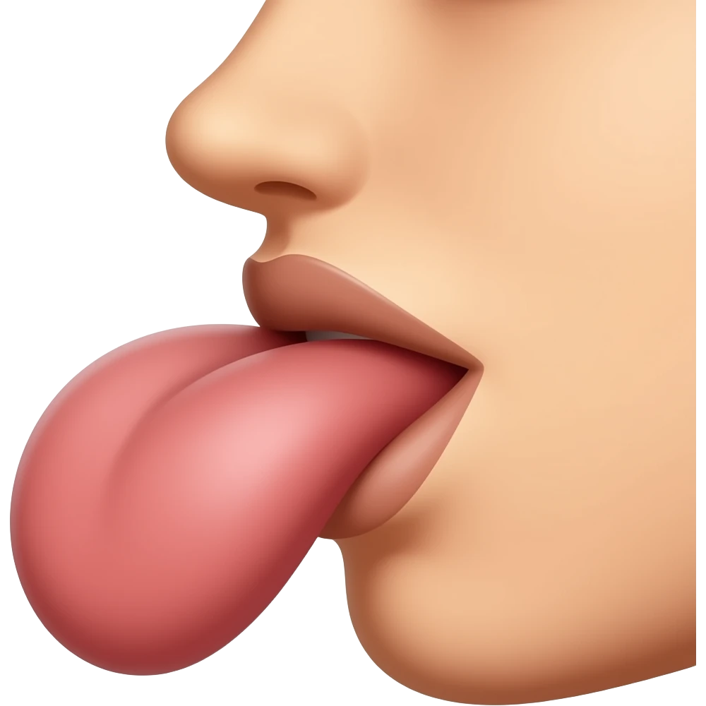 Giving oral sex emoji