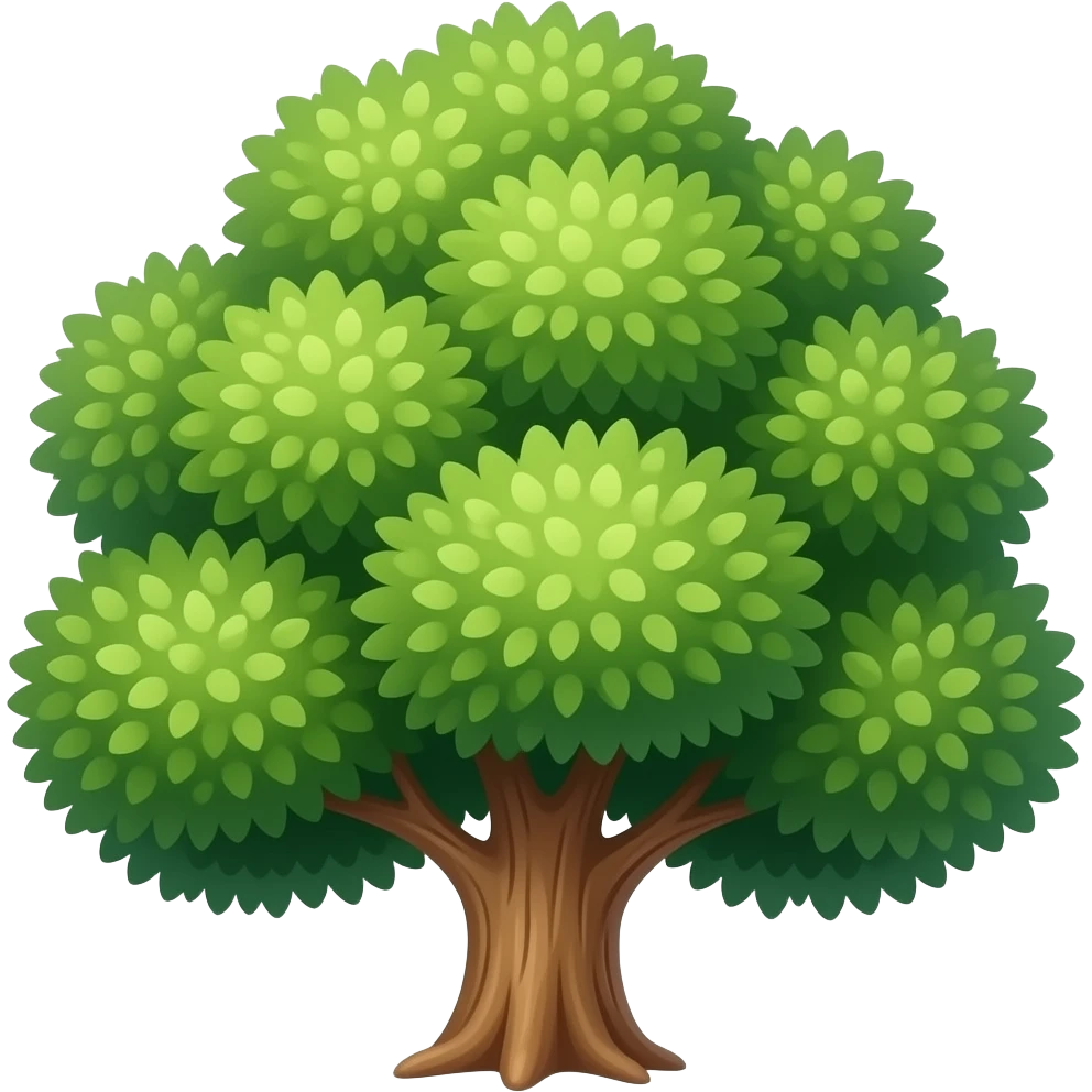 alder tree emoji
