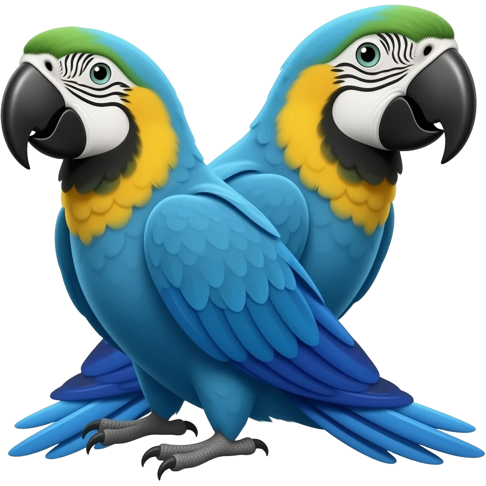 Faz um emoji da arara azul emoji