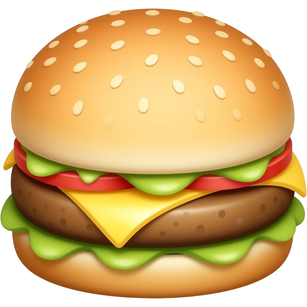 hamburger bun emoji