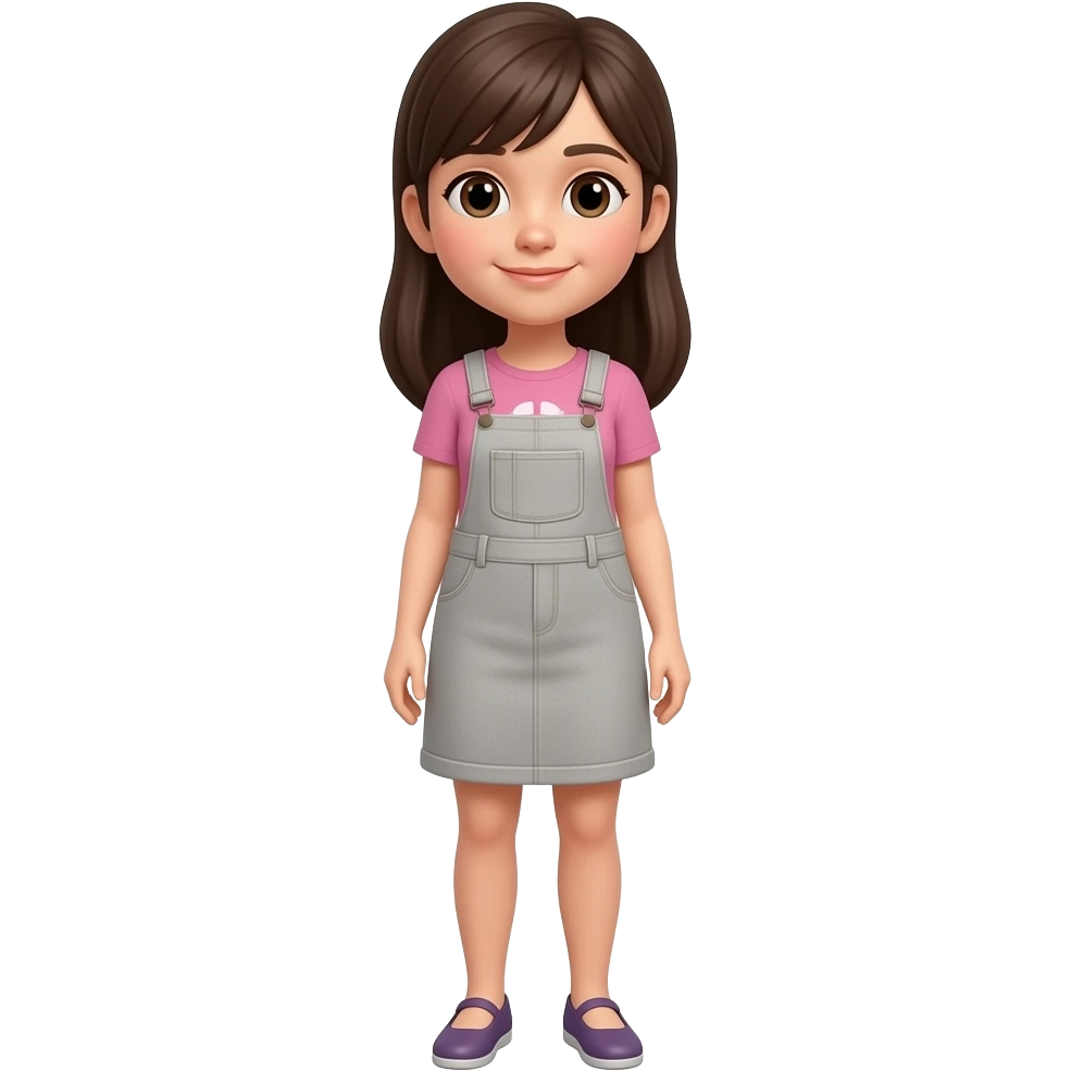 a girl full body emoji