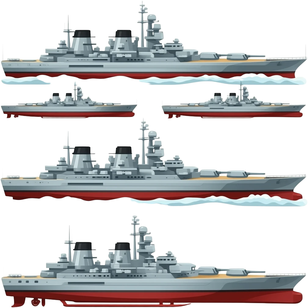 Fleet of Battleships emoji