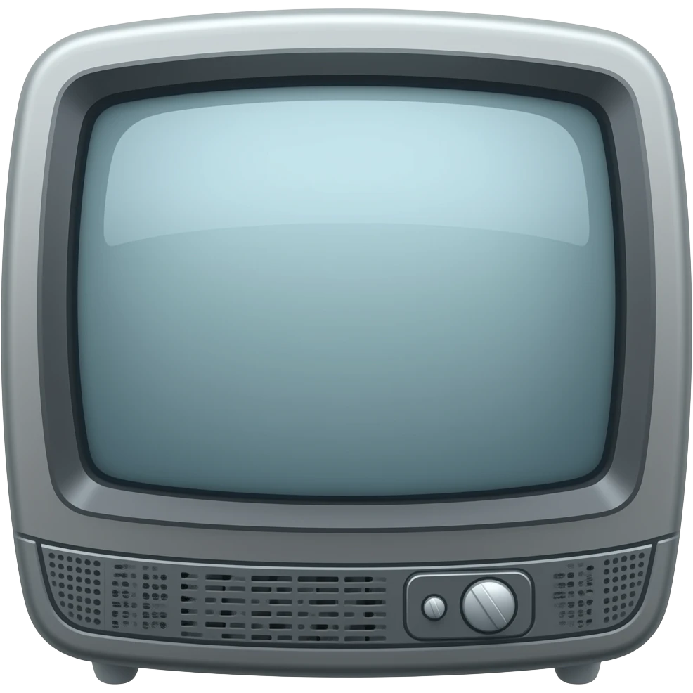 old lcd tv emoji