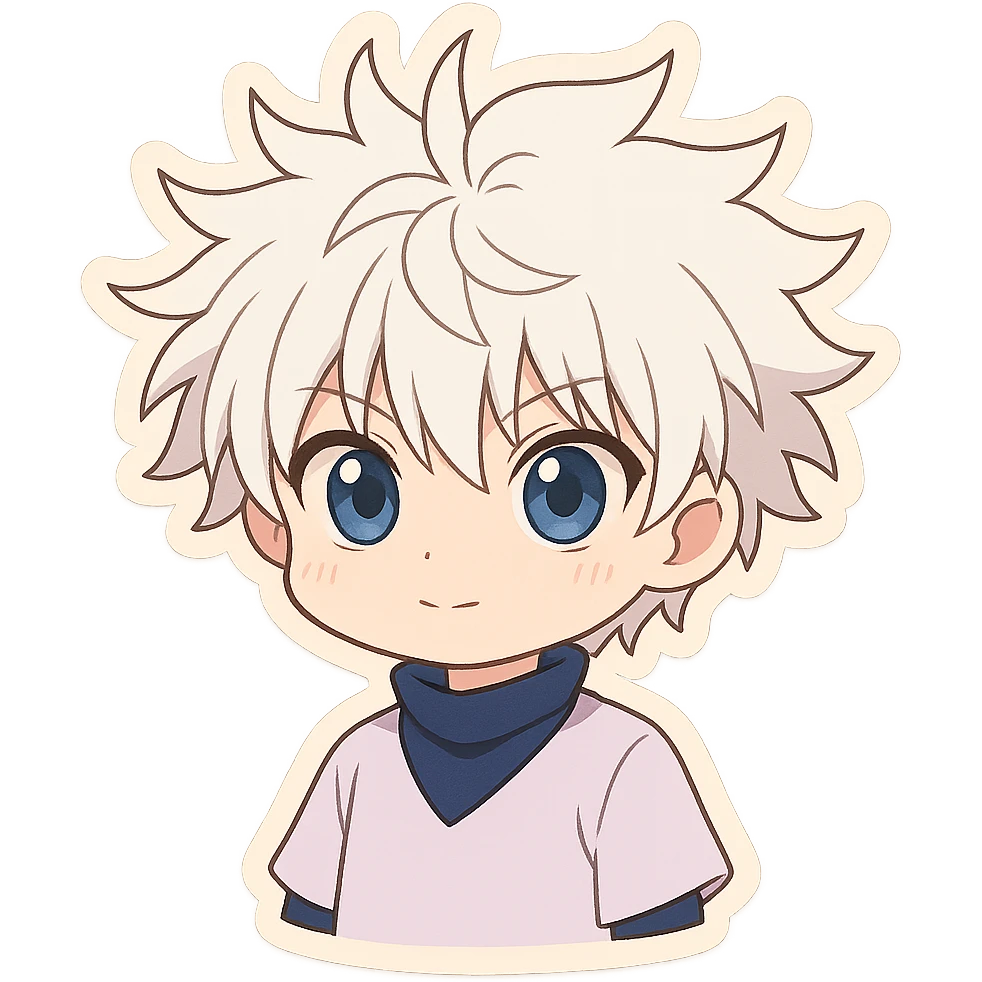Killua Hunter x Hunter emoji