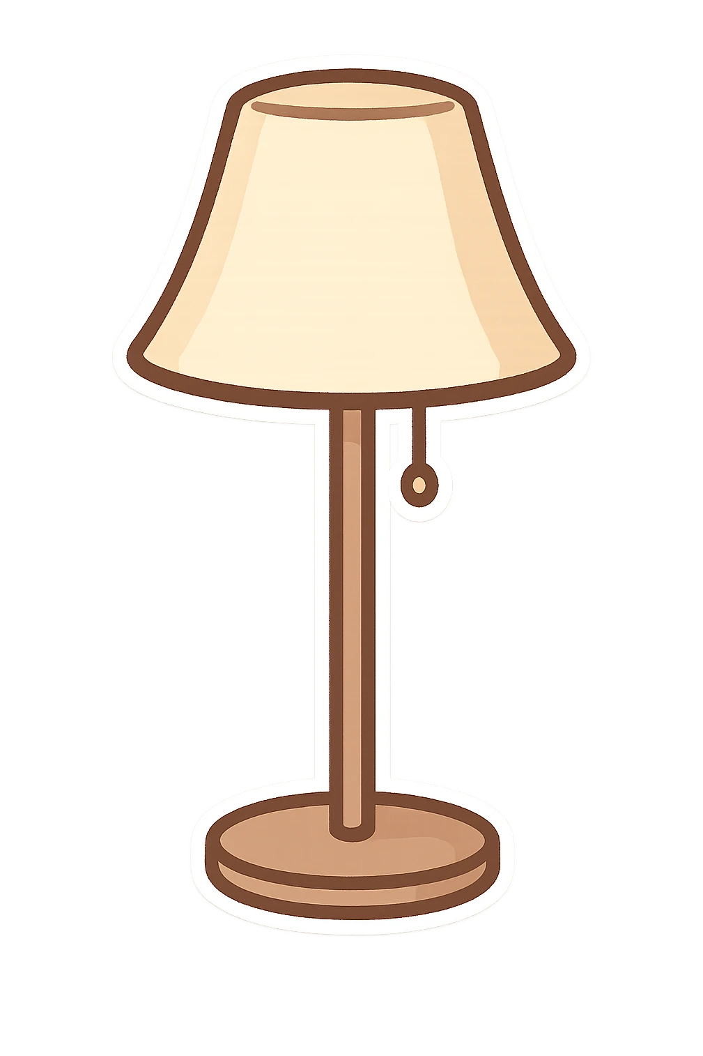 一盏简洁可爱的落地灯 emoji