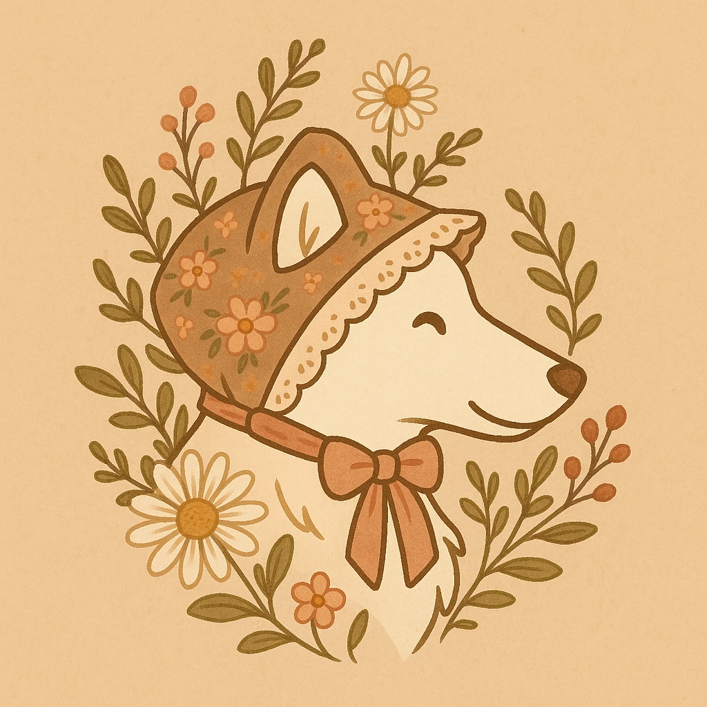 Give the Overwolf logo a cute cottagecore makeover emoji