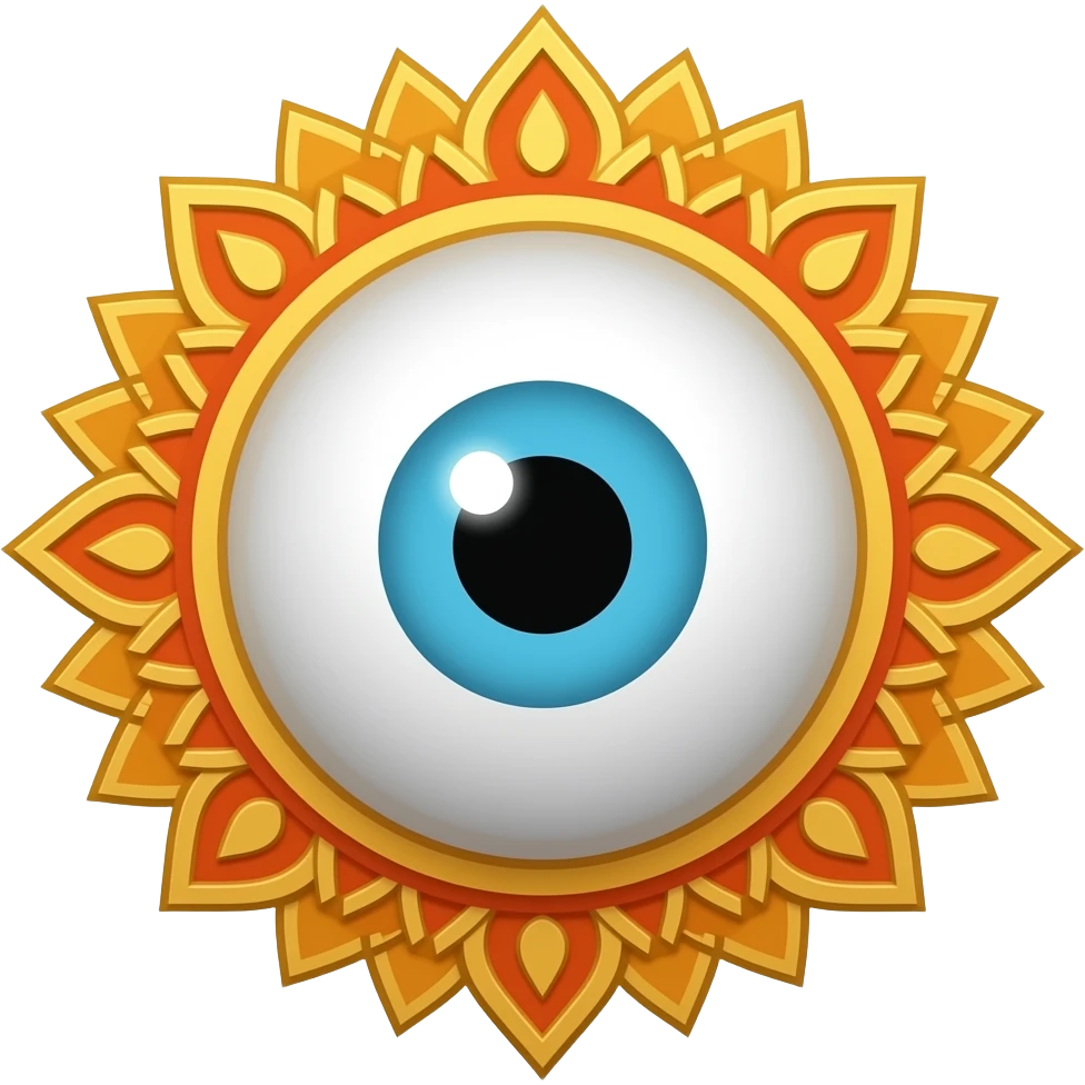 Indian evileye emoji