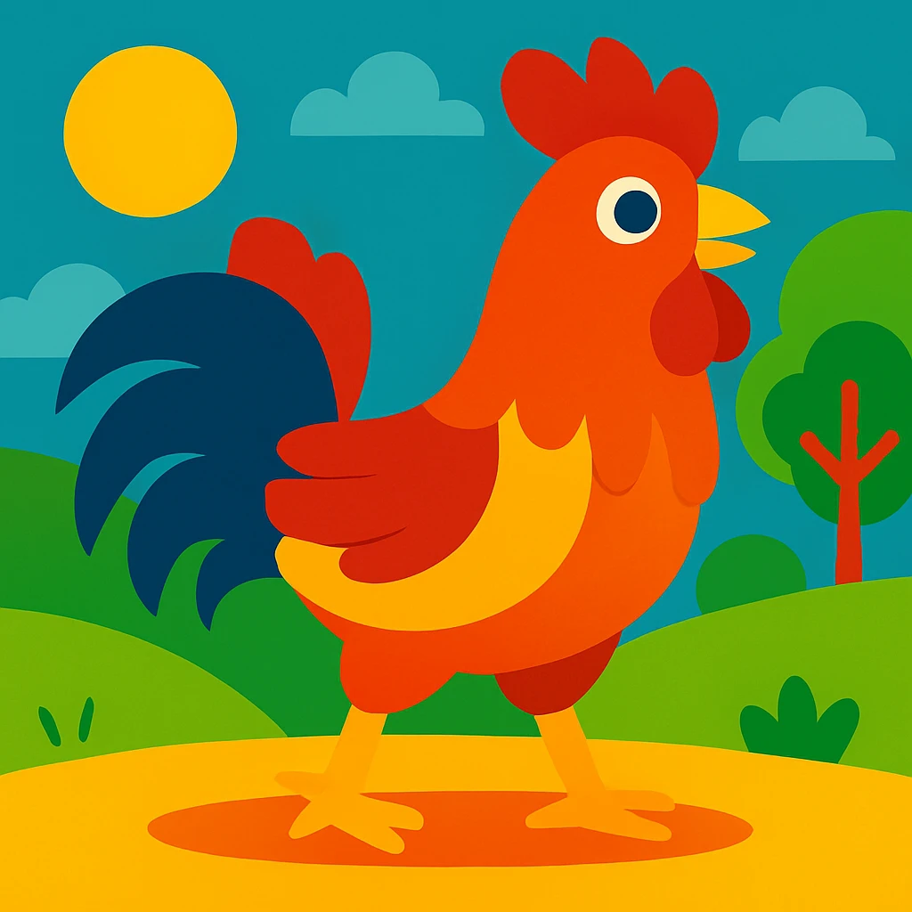 Rooster emoji