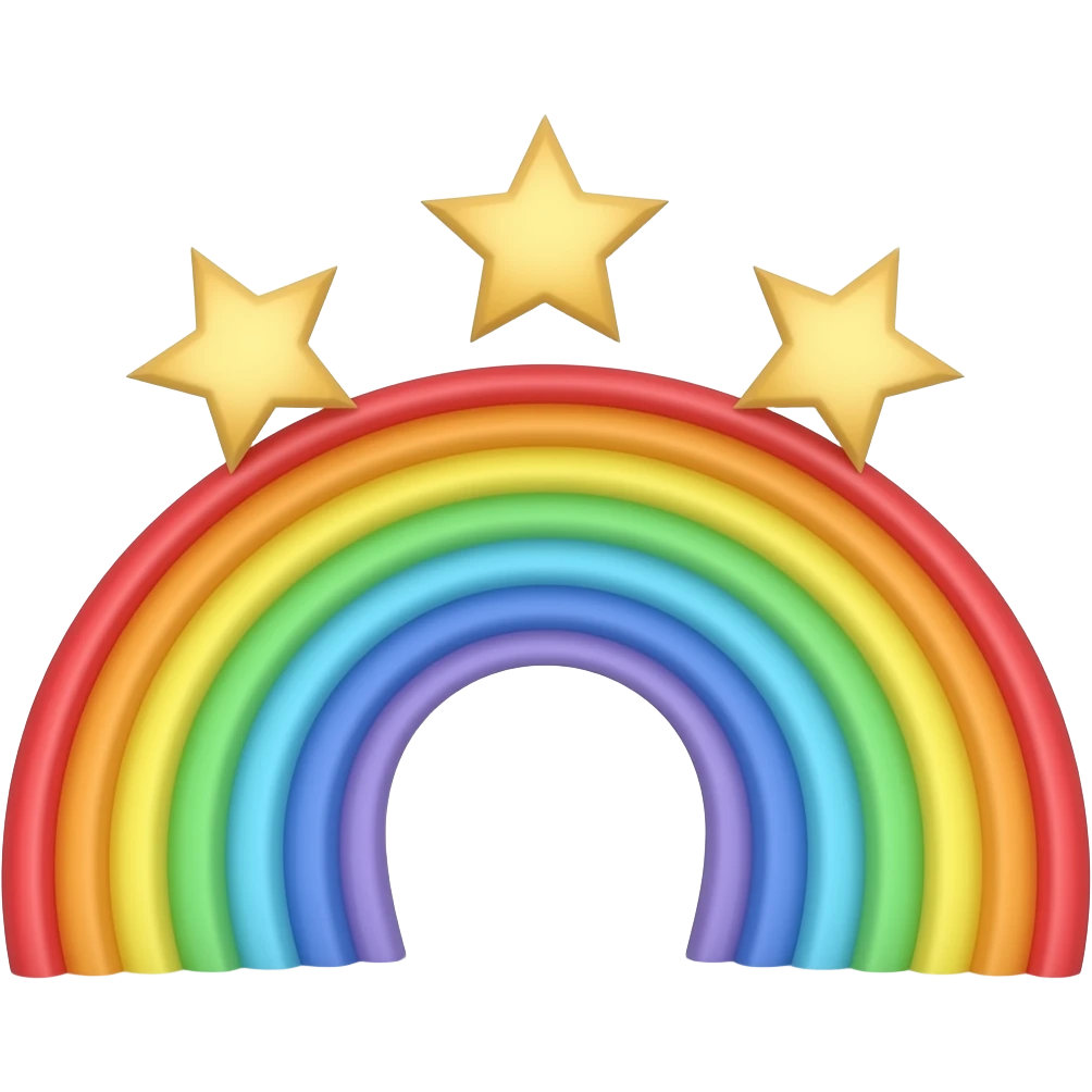 rainbow emoji