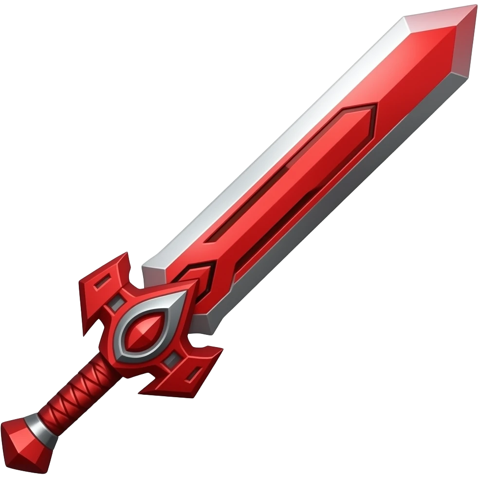Future red sword emoji
