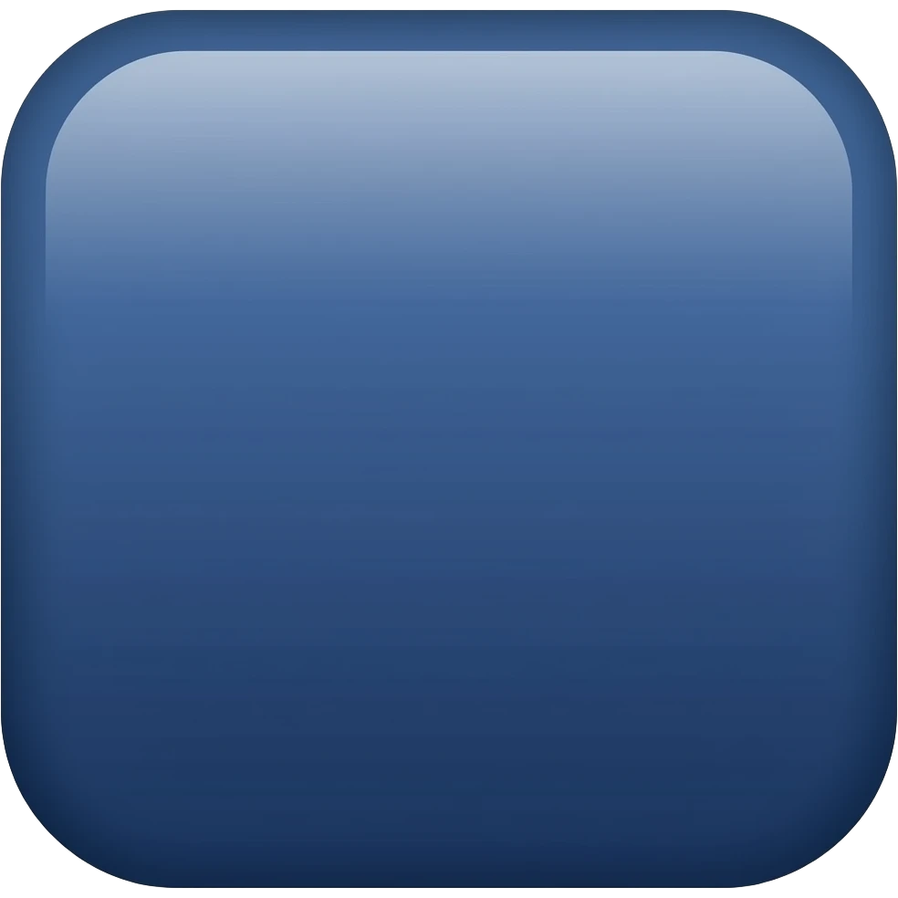 UN CUADRADO AZUL OSCURO emoji