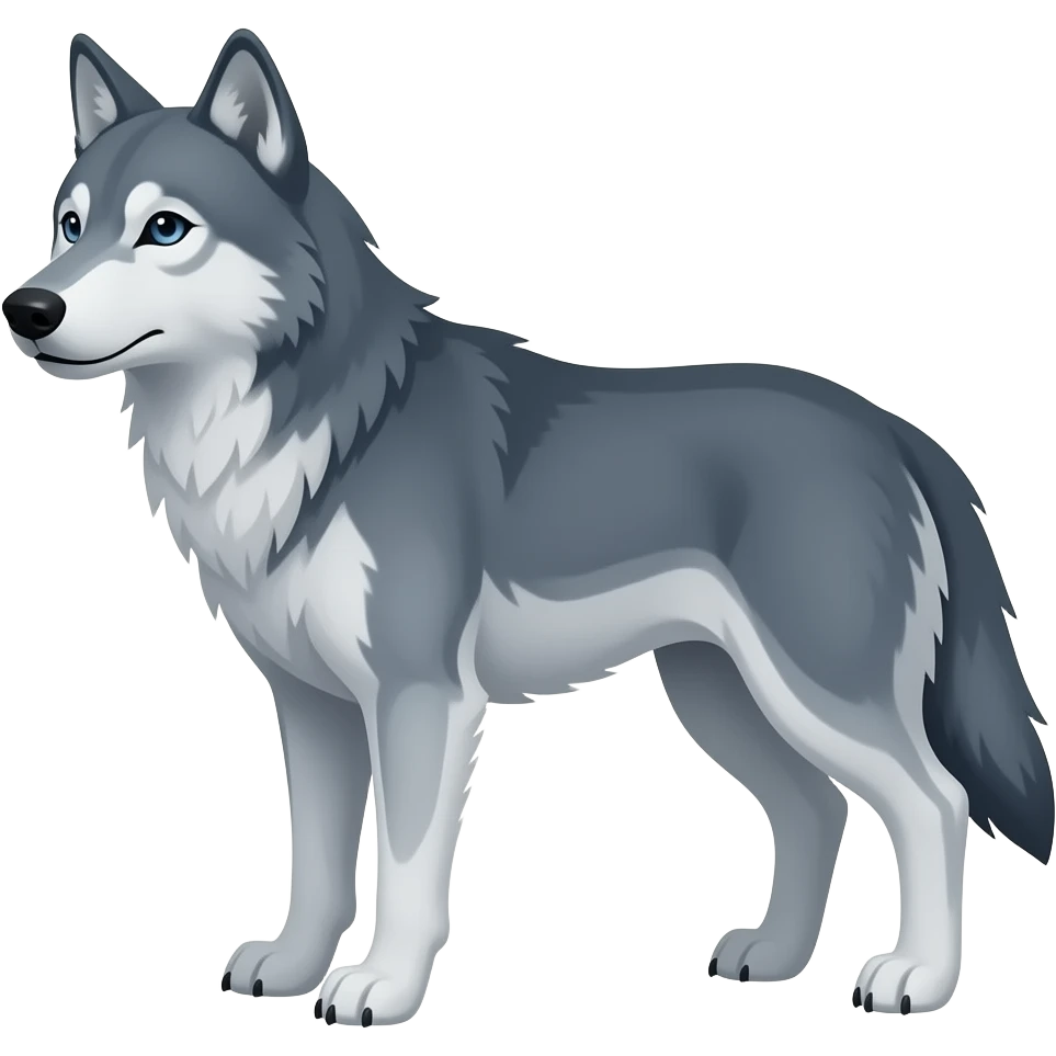 Wolf emoji