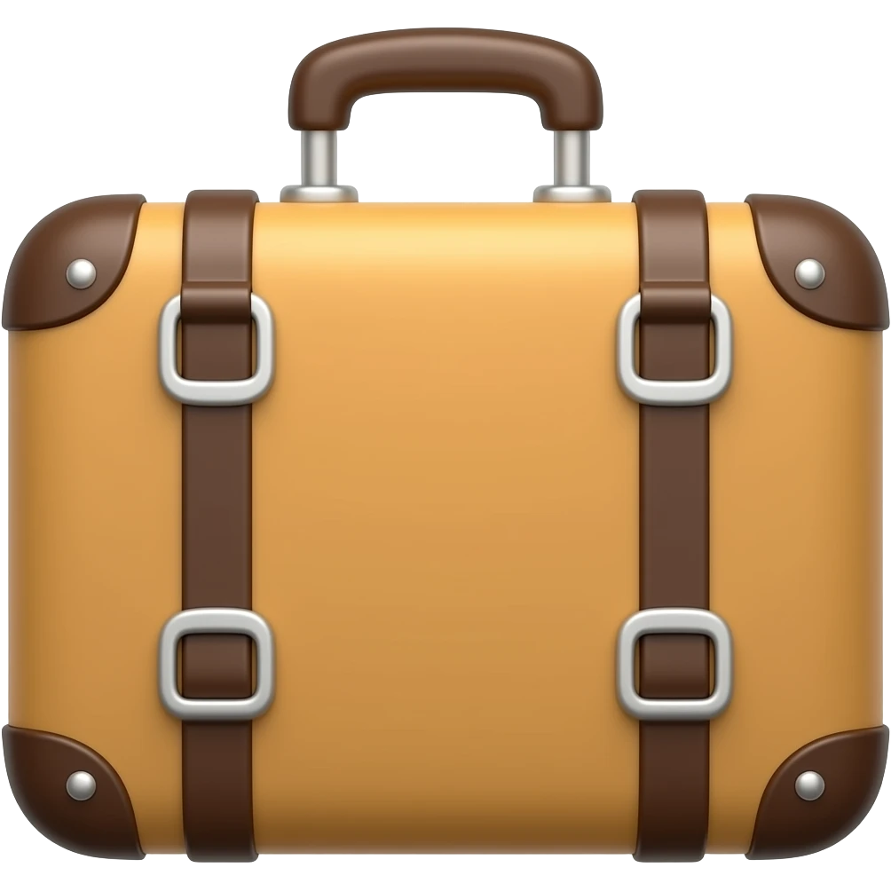 Faça um emoji de uma mala  che emoji